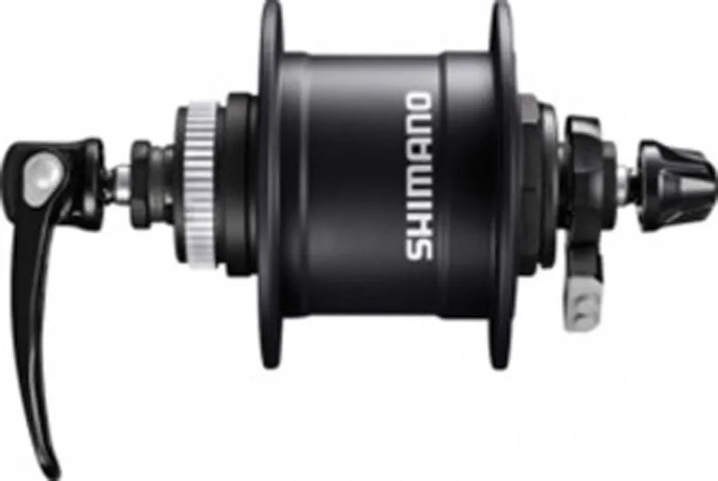 Shimano Alivio DH-T4050 Dynamo Moyeu Avant Centerlock 32 Trous Noir