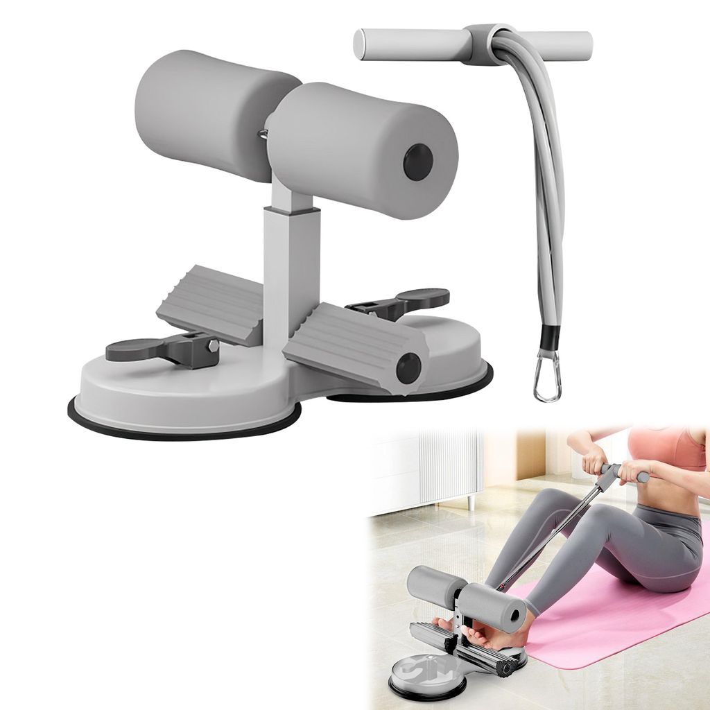 Bauchtrainer Sit-Up Trainingsgeräte mit 2 Saugnäpfen und Produktbild 