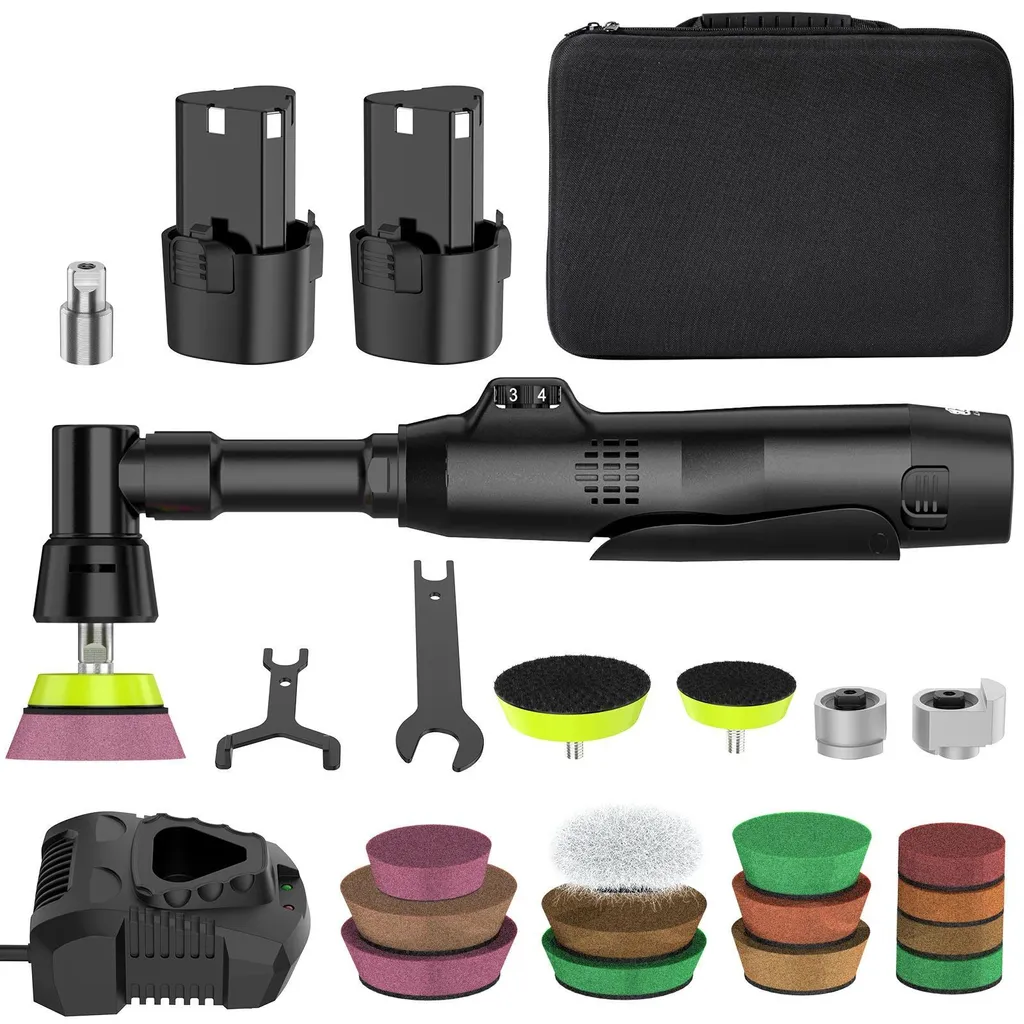 Polisseuse voiture sans fil double action RO/DA 12mm - Kit d'entretien