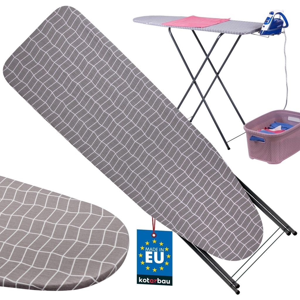 KOTARBAU® Bügelbrett Verstellbares 118 x 36 cm Bügelbrett Produktbild 