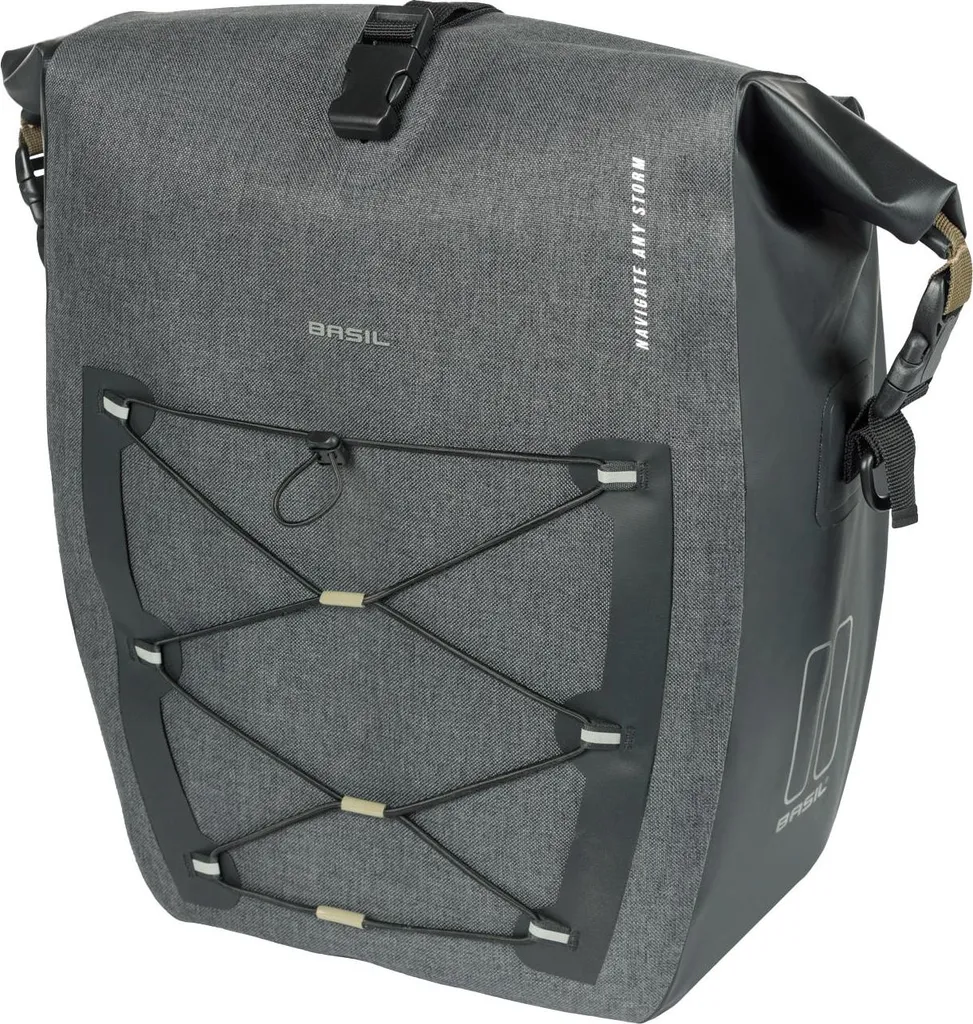 Sacoche imperméable Basil Navigator Storm 25 litres pour vélo