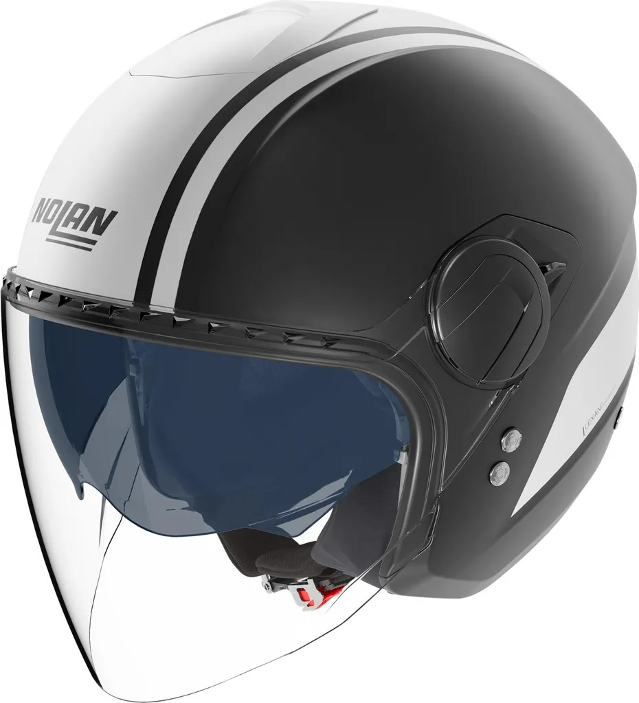 Casque Jet Nolan N20-2 Visière Dolce Vita 347 Noir et Blanc Taille L