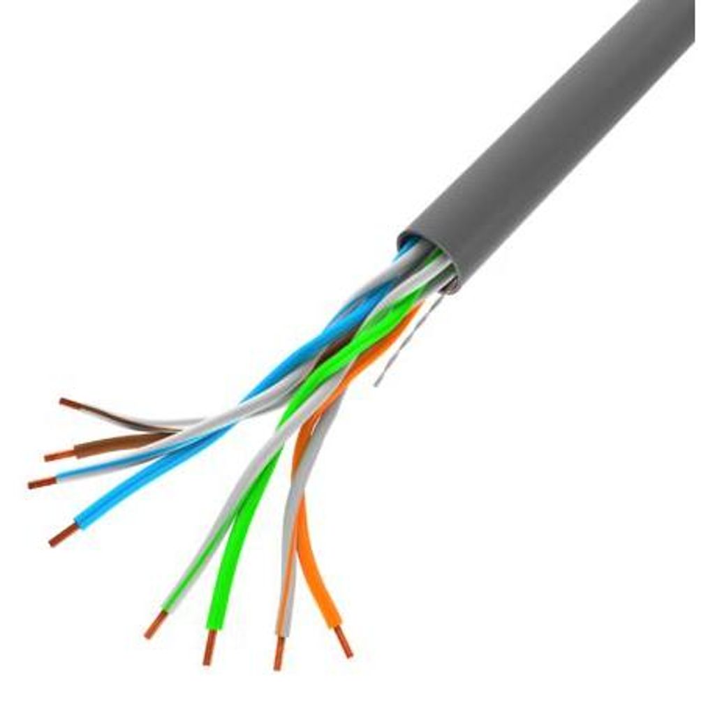 LANBERG LAN-Ethernet-Netzwerkkabel 305m UTP CCA Kabel grau Image du produit 