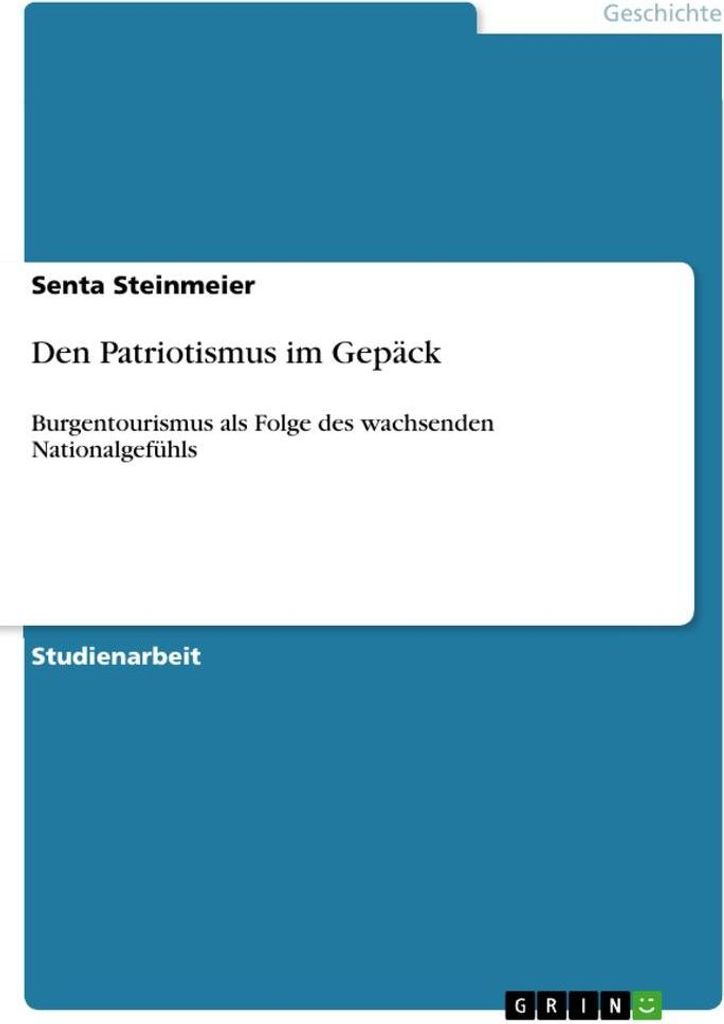 Den Patriotismus im Gepäck
