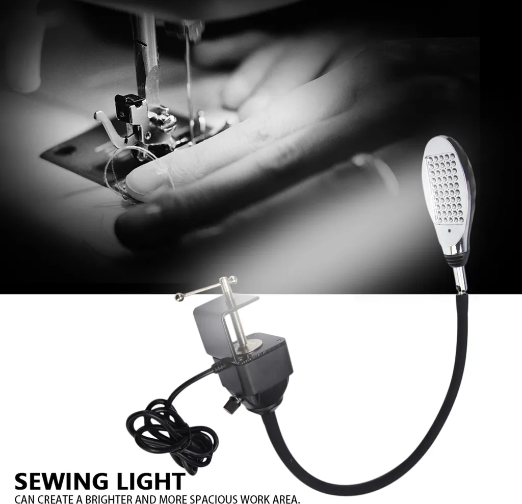 Éclairage pour machine à coudre 8W 50-LEDs idéal pour couture de précision