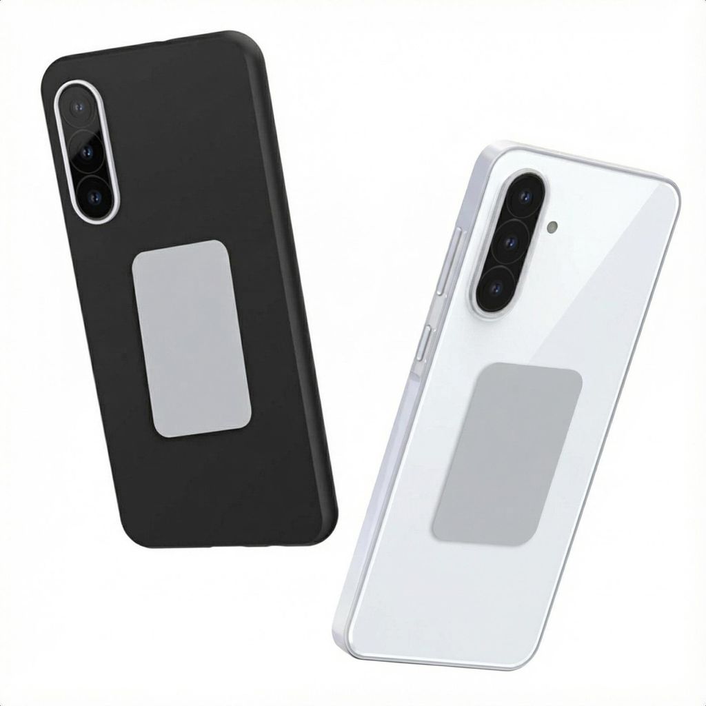 imoshion Metallplättchen 2er-Pack für magnetische Halterungen - Grau