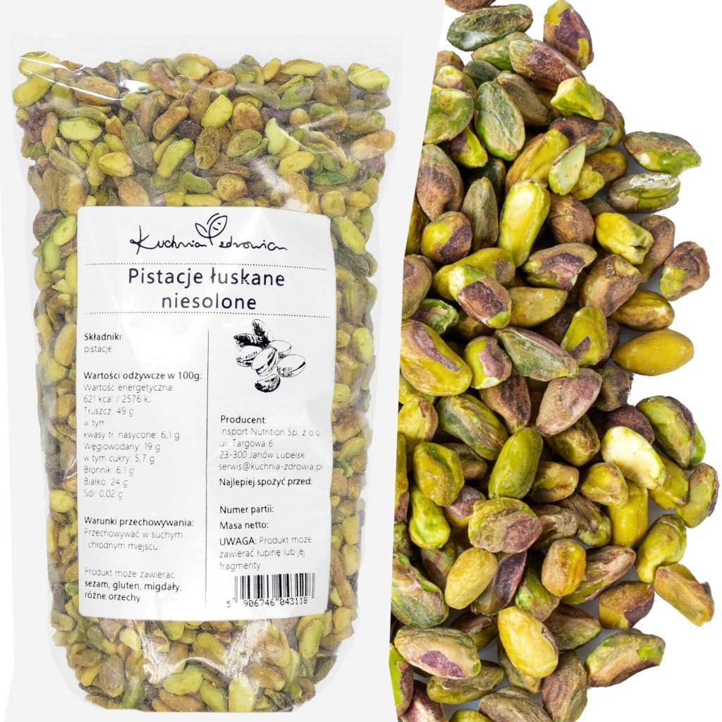 Pistazienkerne geschält ungesalzen 500 g - Für Snacks und Produktbild 