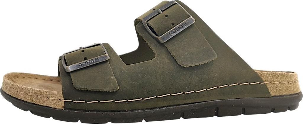 Rohde RODIGO-H, ciabatte da uomo, colore verde, per il Immagine del prodotto 