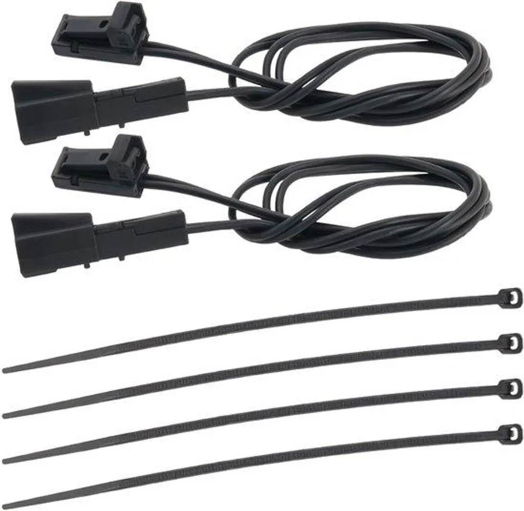 Kit connecteur 2 broches pour modification feux et accessoires auto