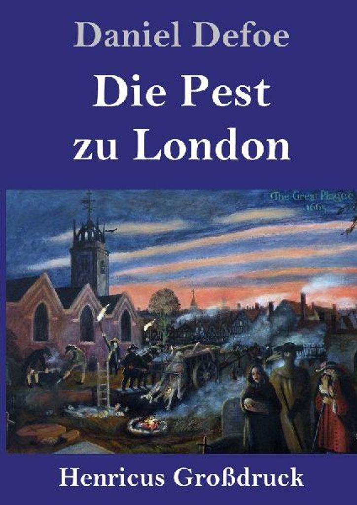 Die Pest zu London (Großdruck)