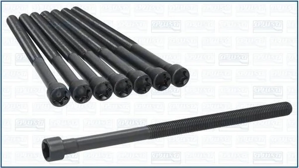 Vis de culasse renforcées AJUSA 81064700 pour moteurs BMW M11 F20