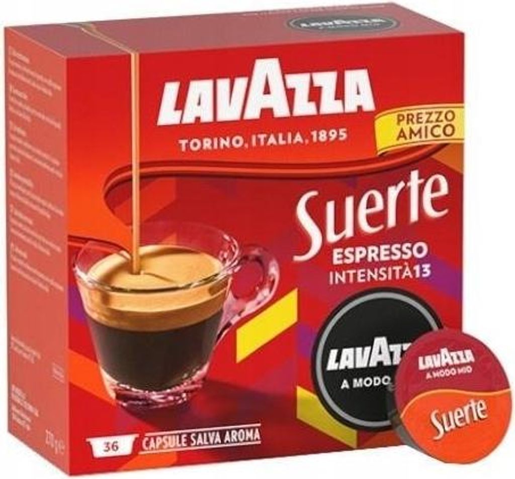 Caffè Suerte Espresso 36 capsule - Lavazza Immagine del prodotto 