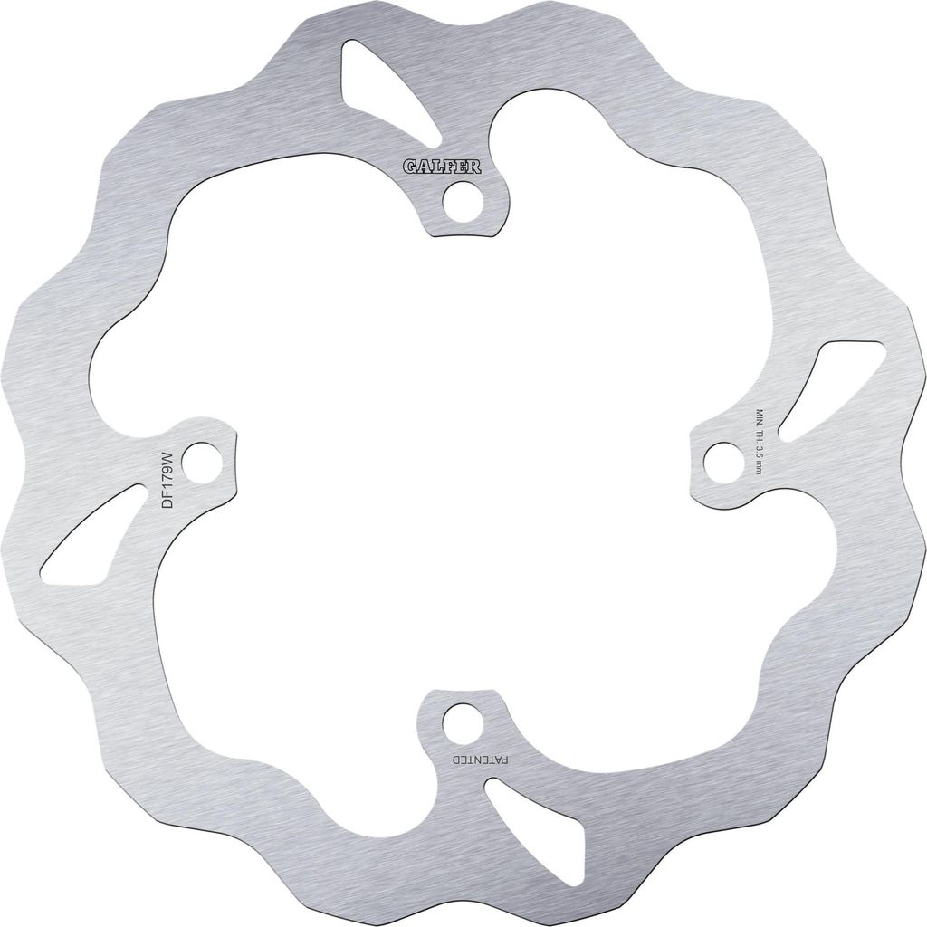 Galfer Golf Bremsscheibe DF179 Wave Rotor DF179 Typ W Offroad starr