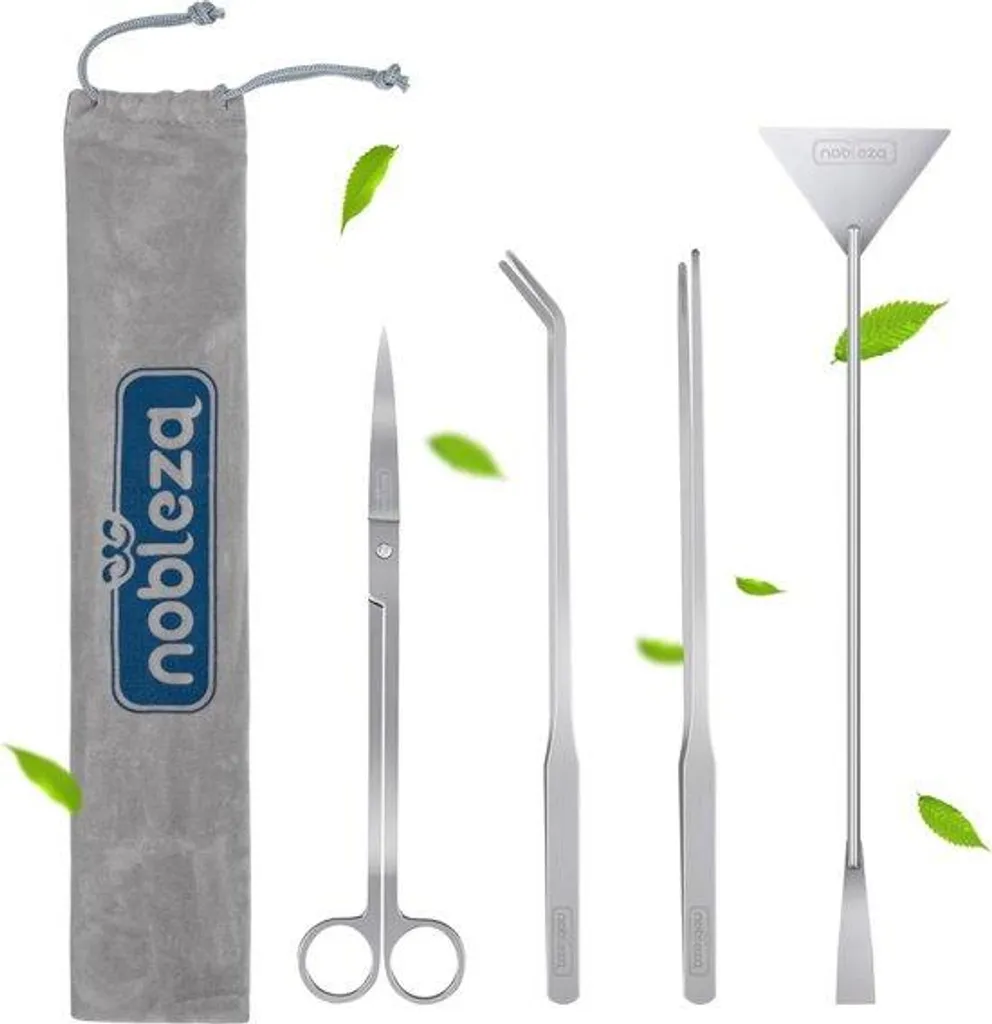Kit entretien aquarium pour plantes et poissons pour eau cristalline