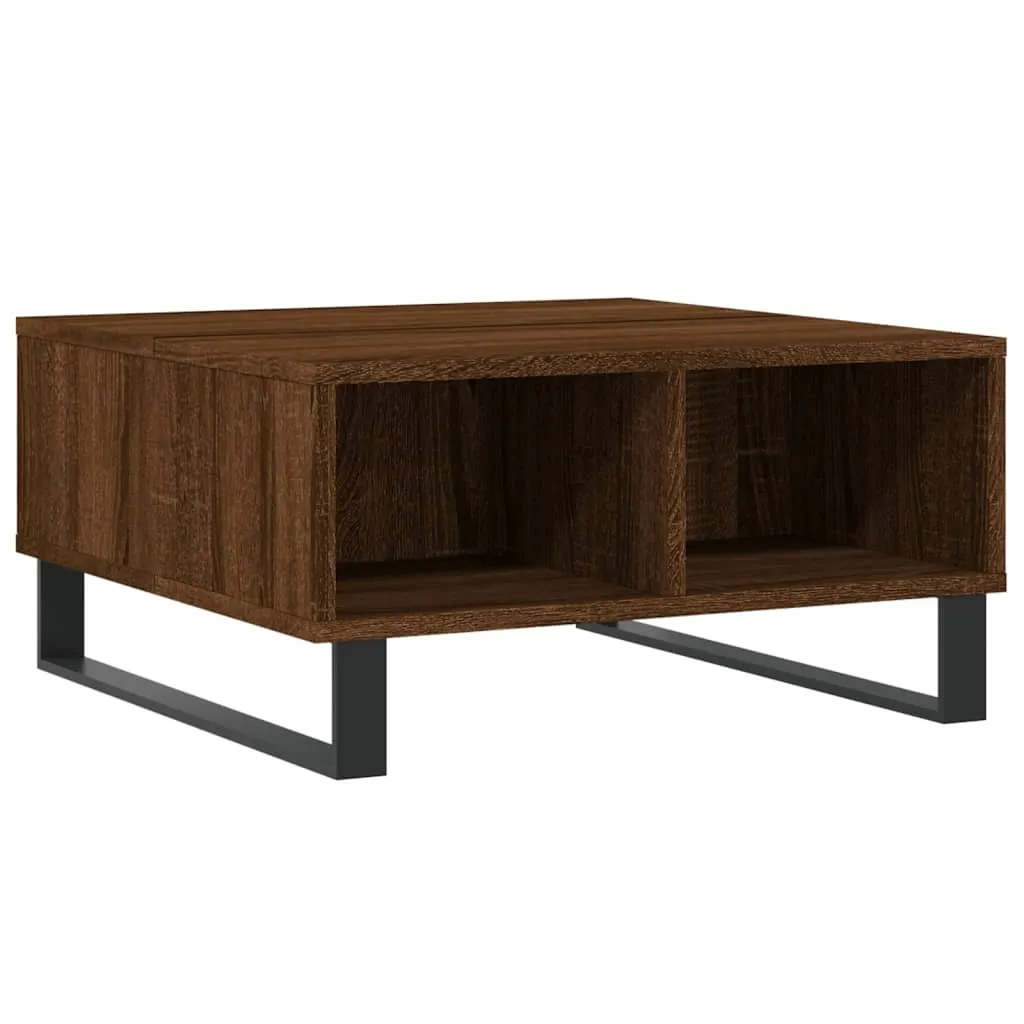 SYFAX™ Tavolino da Salotto Rovere Marrone 60x60x30cm - Arredo Design
