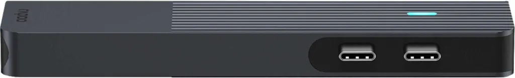 Rapoo Adaptateur Multiport USB-C 7-en-2 Gris Sidéral pour MacBook Pro - 3