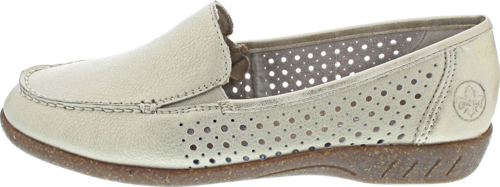 Rieker Slipper Beige in Gr. 37