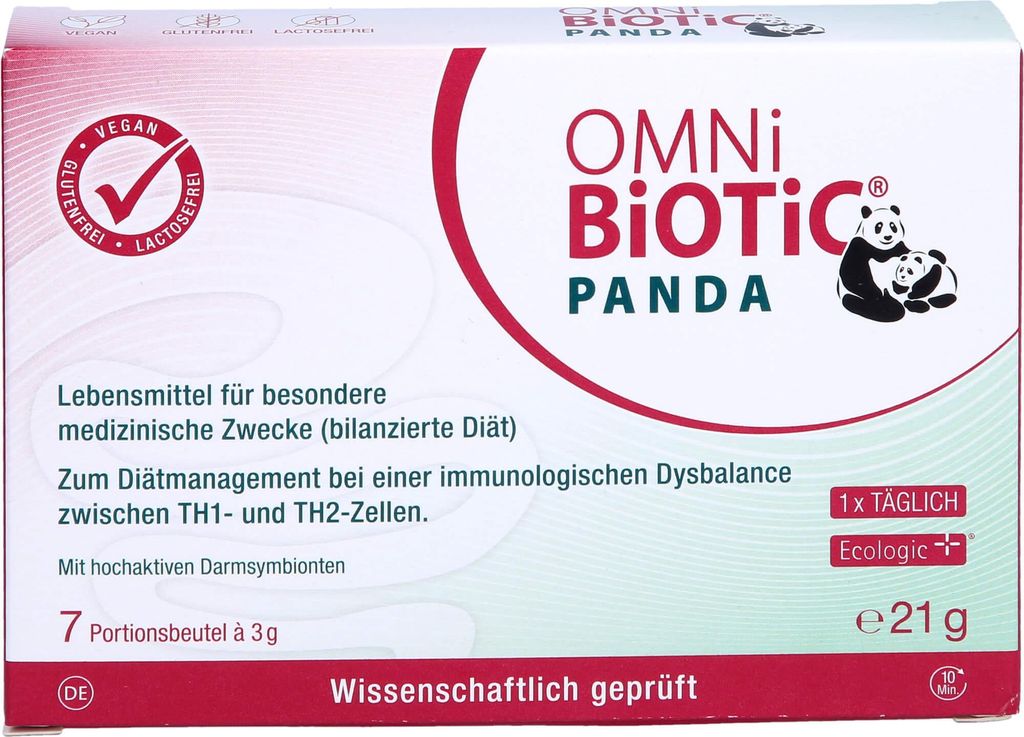 OMNi-BiOTiC Panda Portionsbeutel, 7 St. Beutel Produktbild 