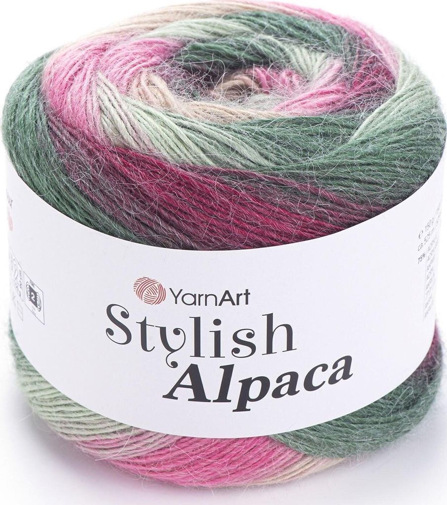 Yarnart Stylish Alpaka 7706 : laine douce et chaude Image du produit 