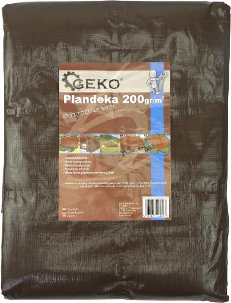 Krycí plachta PREMIUM PLUS 2x4m 200g 04459 Obrázek produktu 