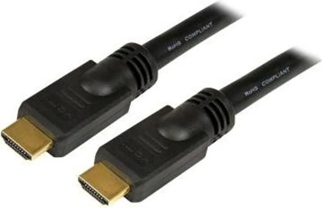 Câble HDMI 15m StarTech.com HDMM50 Haute Vitesse 4K 60Hz Noir Robuste