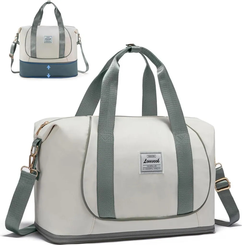 Borsa Cabina Ryanair 40x20x25 cm: Borsone Viaggio Aereo Espandibile