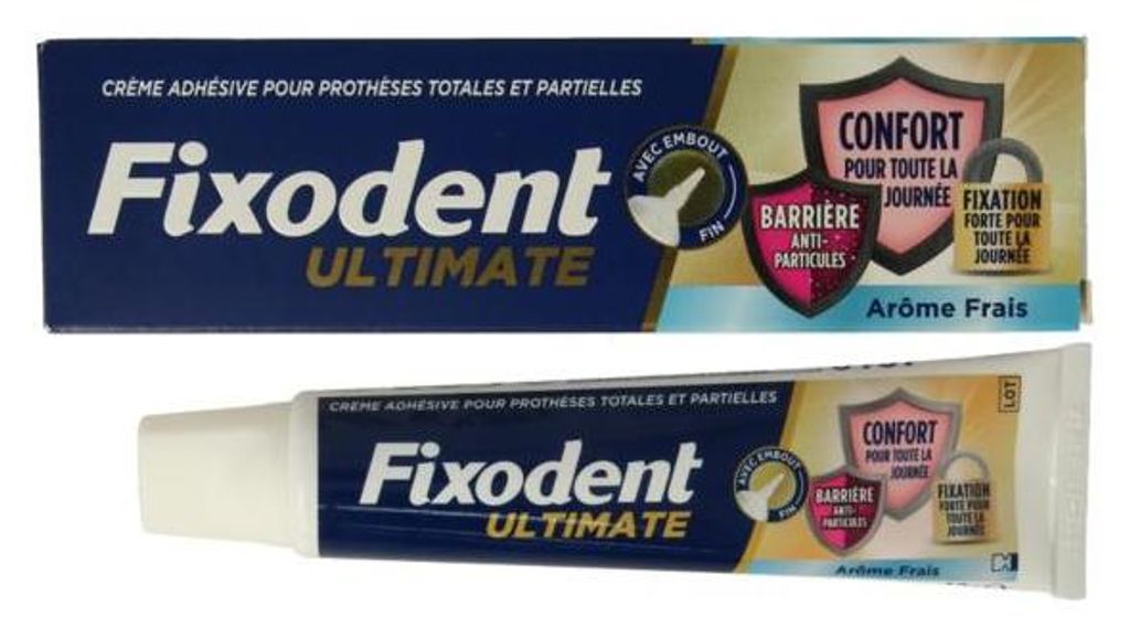 Fixodent Kleefpasta Ultimate Fresh (40 gr) Produktbild 