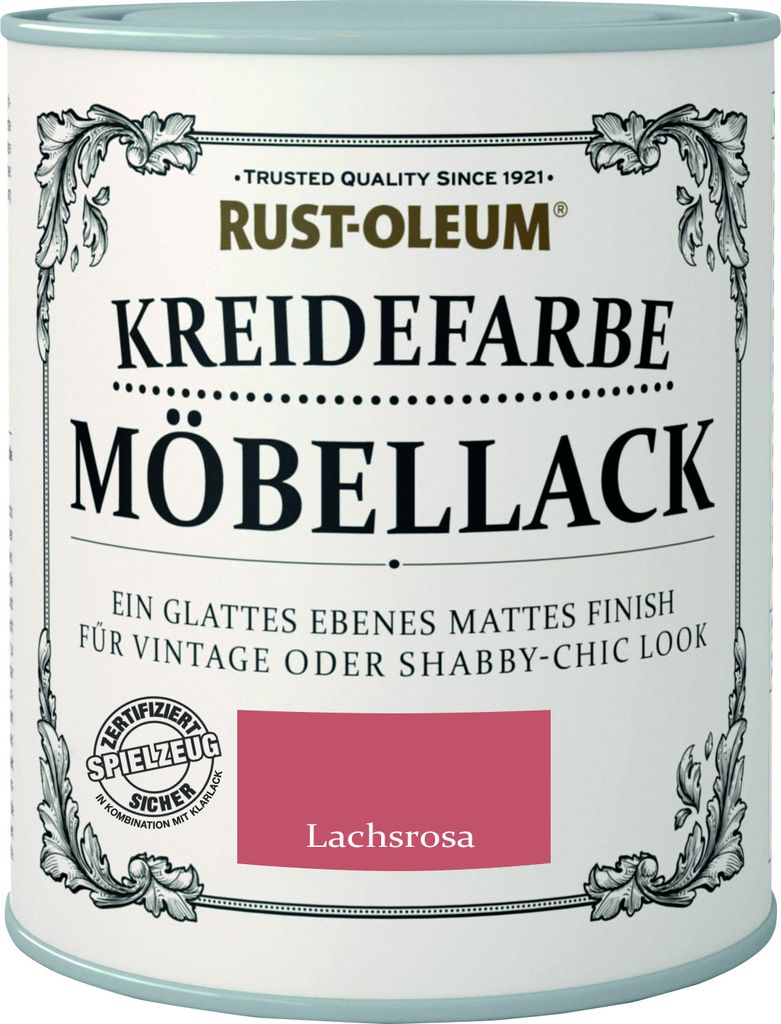 Rust-Oleum Kreidefarbe Möbellack versch. Farben Shabby Chic Produktbild 1