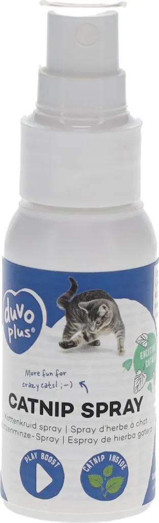 Spray herbe à chat Duvo+ 50 ml : la solution anti-griffures de meubles