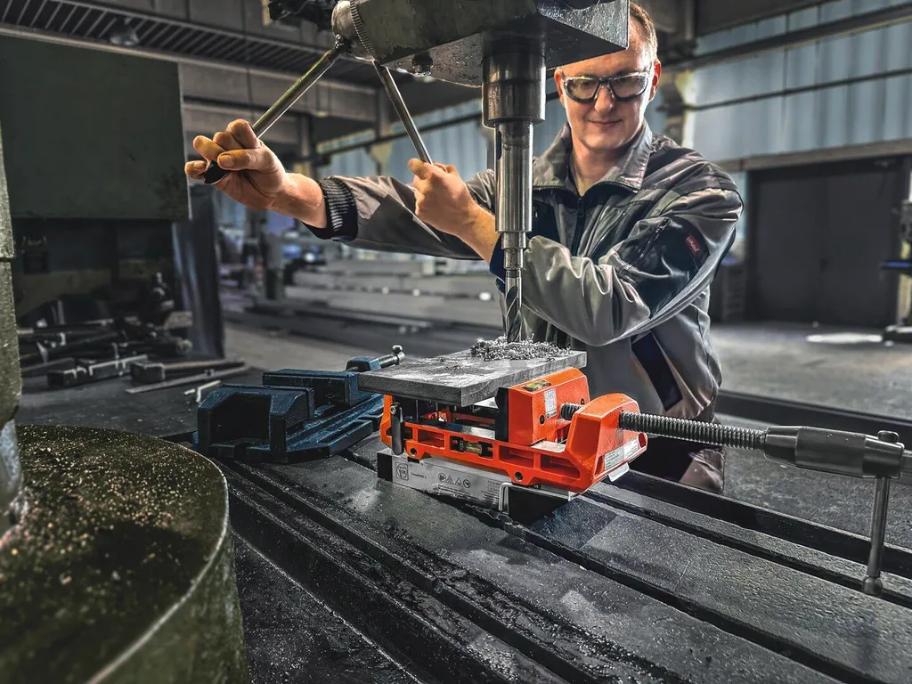 Étau de précision à grande ouverture VersaMAG VISE 160 L en acier trempé - 7