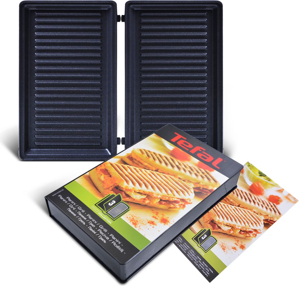 Tefal XA 8003 SNACK COLLECTION Plattenset Nr.3 Panini Produktbild 8