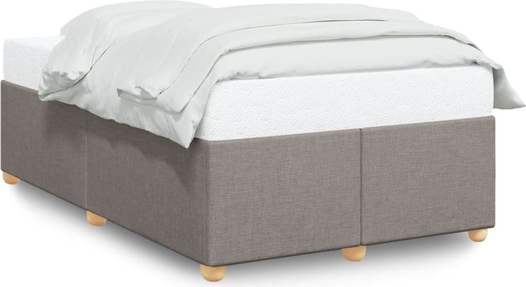 "2026 Promotion" Bettgestell moderne - ohne Matratze - Taupe 120x200 cm - Stoff - Polsterbett CC14336