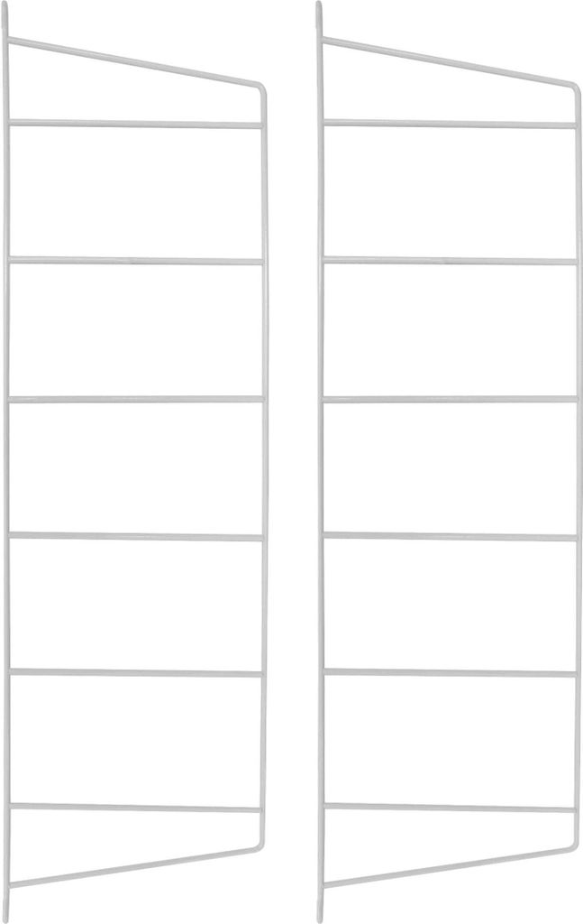 Natural Goods Berlin 2X Regalhalterung TEGEL - Wandregal aus Metall Wand Regalträger für Hängeregale (Wandleiter) in Wohnzimmer, Küche, Bad und...