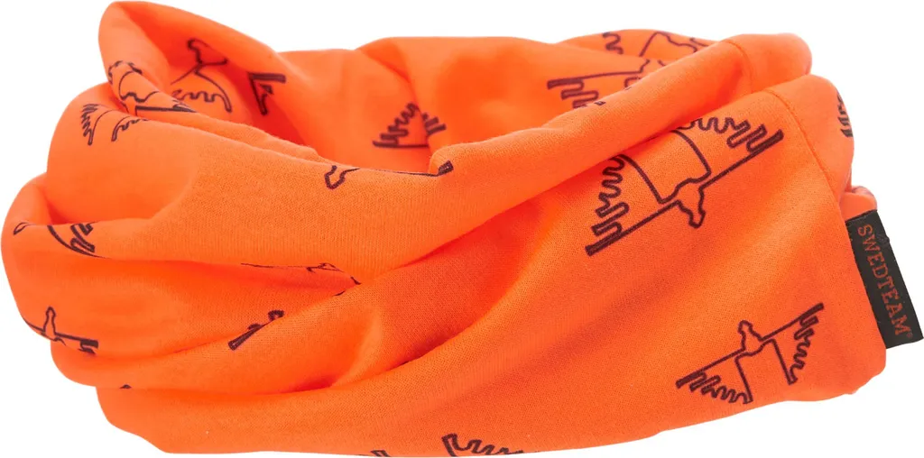 Protection de cou anti-morsure pour chien de chasse Lynx orange fluo