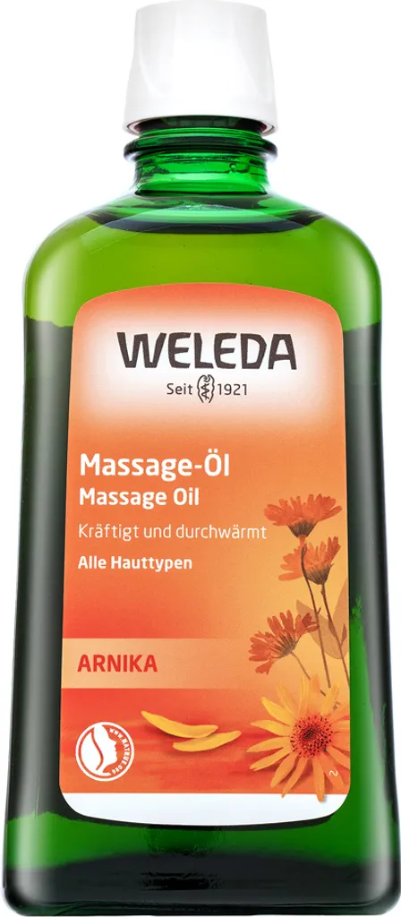 Olio Arnica 200ml Bio - Massaggio Sportivo 100% Naturale