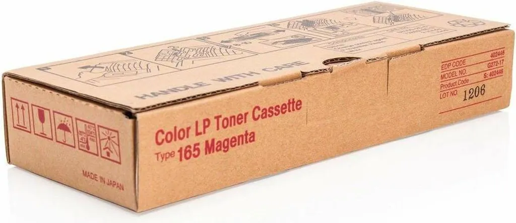 Ricoh Toner Type 165 Magenta Cartouche Originale 402451 pour Imprimante