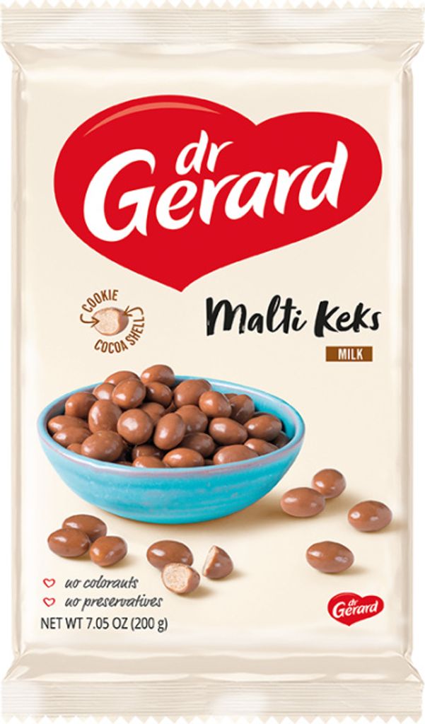 Dr. Gerard Malt Kekse mit Milchschokolade, 200 g Produktbild 