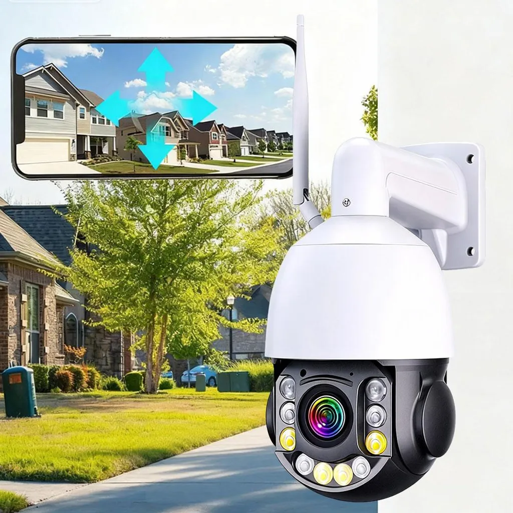 Caméra IP WiFi Zoom Optique 50x Audio Bidirectionnel Haute Résolution - 3
