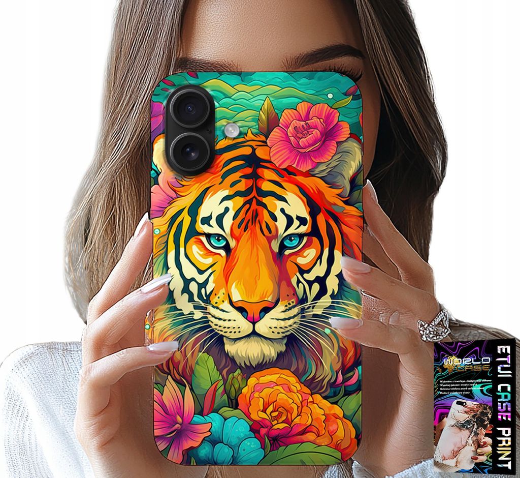 Fall Für Iphone 16 - Tiermuster Tiger Tiger Fall