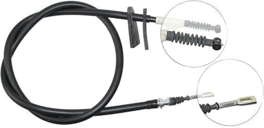 Seilzug Feststellbremse kein Wegrollen 1.476 mm A.B.S. für NISSAN PRIMERA
