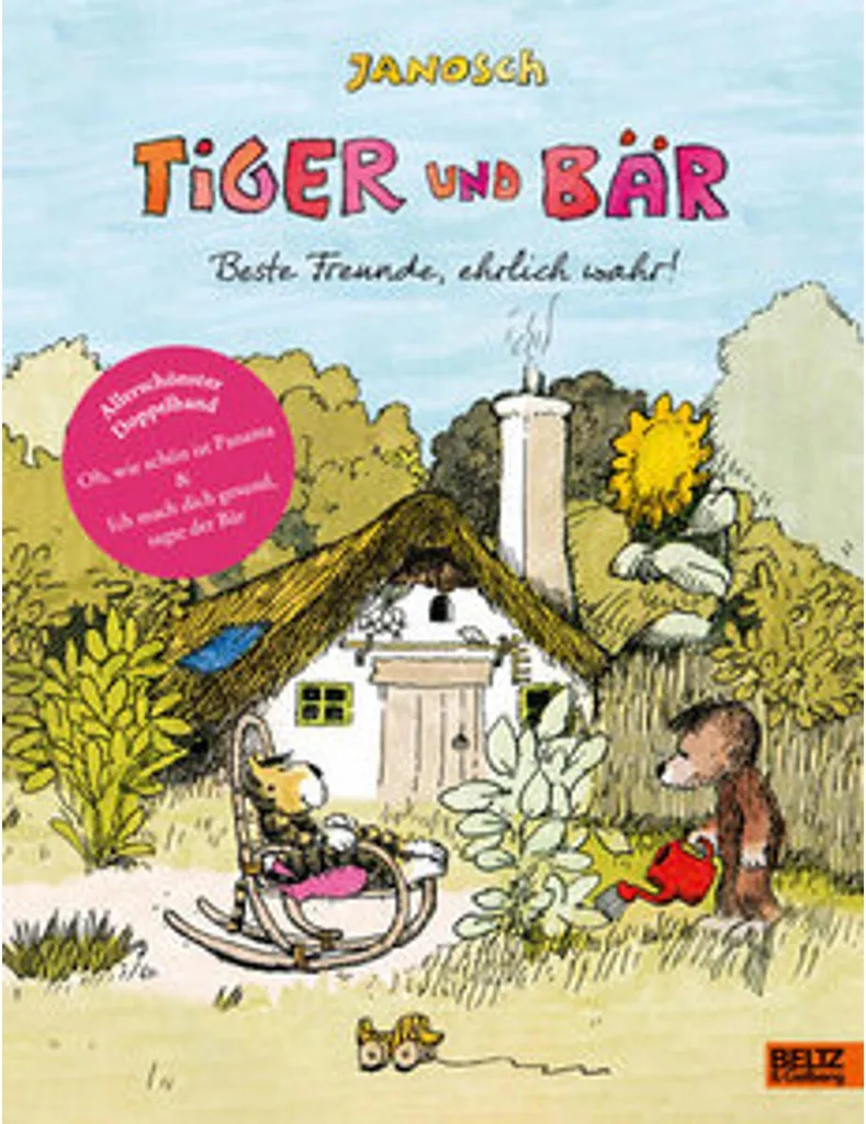 Album jeunesse Janosch Tigre et Ours, une histoire d'amitié vraie