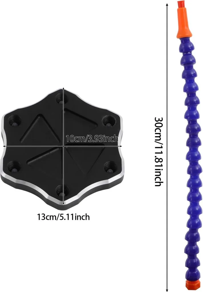 Supporto Saldatura 6 Braccia Blu - Stazione per Modellismo e DIY