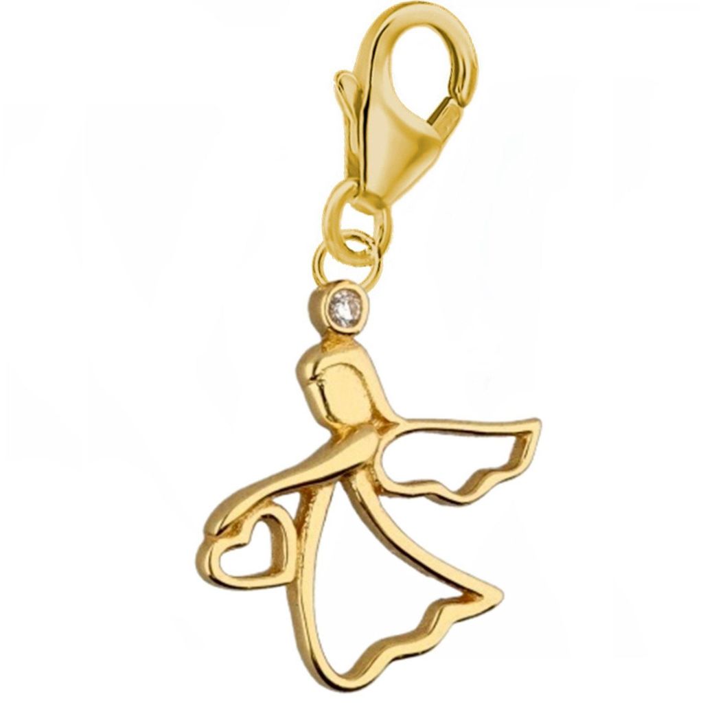 Goldener Engel Charm für ein charmantes Armband