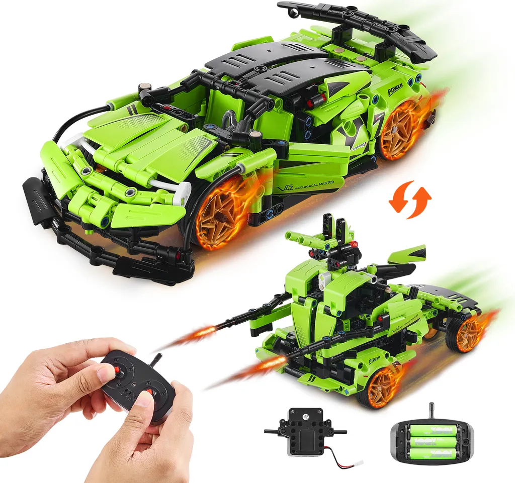 Kit Robotique RC 2 en 1 programmable pour Apprentissage des Sciences