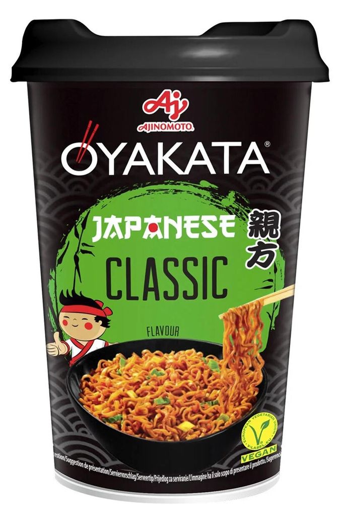 Oyakata Yakisoba Klassische Soja-Nudeln – Japanischer Produktbild 