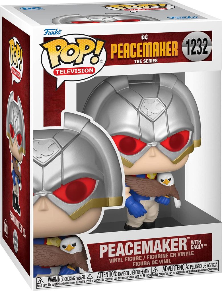 DC Peacemaker - Peacemaker With Eagly 1232 - Funko Pop! - Produktbild 