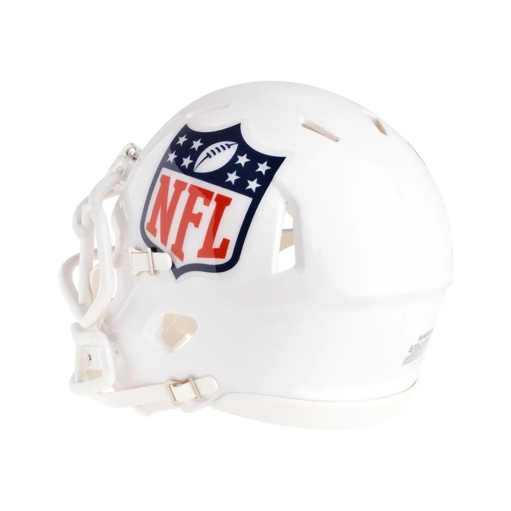 Mini Casque NFL Speed SHIELD LOGO - Finition Brillante et Détails Réels