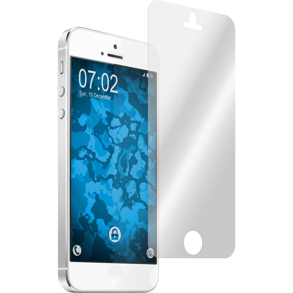 4er-Pack PhoneNatic Displayschutzfolien klar kompatibel mit Apple iPhone SE 2016 (1.Gen)