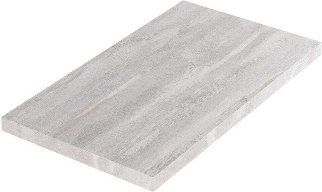 80cm Waschtischplatte für Badezimmer in Betonoptik Produktbild 