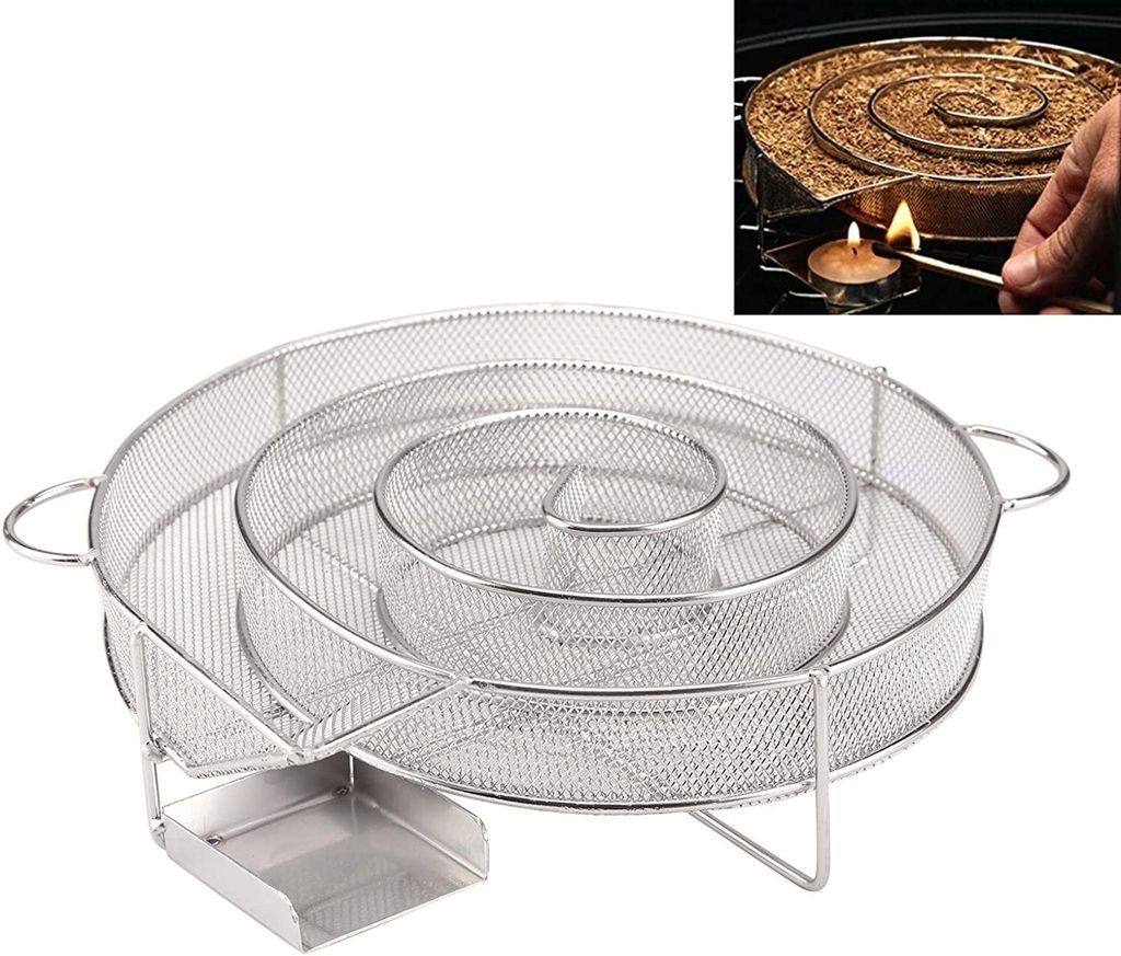 Kaltraucherzeuger Kaltrauchgenerator Kalträuchern BBQ Rund Produktbild 3